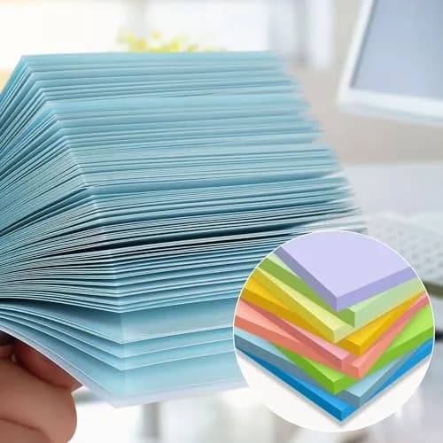 YEECOK 18-Pack Sticky Notes 3x3 inch, 9 Pastel Colors | Bulk Pack Self-Stick Note thumbnail 4
