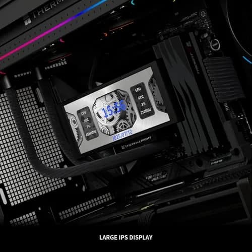 Thermalright Trofeo Vision LCD Black Edition Monitor | 6.86-inch Full-Color LCD Display with DIY Themes thumbnail 7