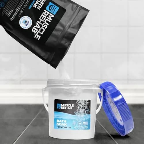 Muscle Rehab Epsom Salt Refill 80 oz | Professional-Grade Magnesium Soak for Recovery thumbnail 2