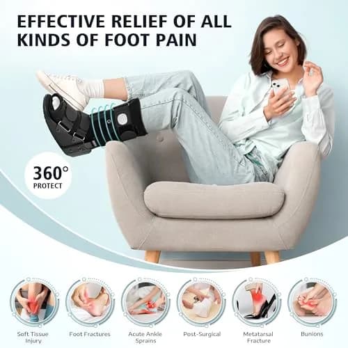Medibot Walking Boot, Fracture Boot for Foot and Ankle | FDA Approved Medical Grade Orthopedic Brace thumbnail 5