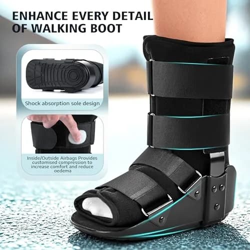 Medibot Walking Boot, Fracture Boot for Foot and Ankle | FDA Approved Medical Grade Orthopedic Brace thumbnail 3