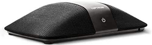 LUFTRUM Portable Car Air Purifier with H13 True HEPA Filter | 0.1 Micron Particle Capture — Black