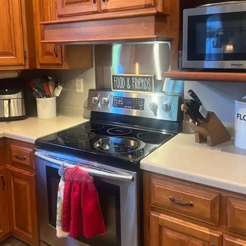 TUTU 30" x 12" Stainless Steel Stove Backsplash | Magnetic Wall Shield for Kitchens thumbnail 7
