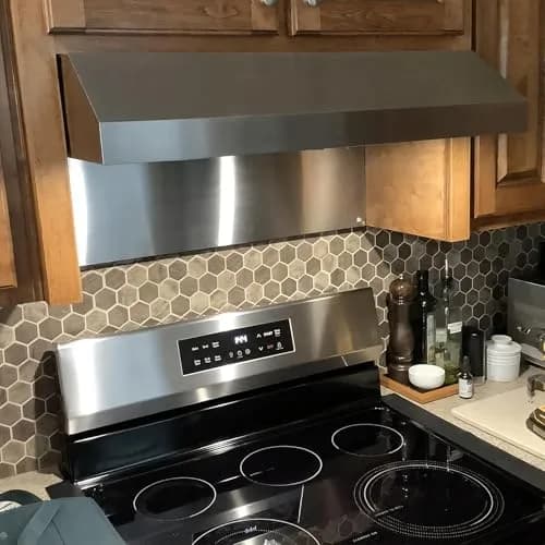 TUTU 30" x 12" Stainless Steel Stove Backsplash | Magnetic Wall Shield for Kitchens thumbnail 9