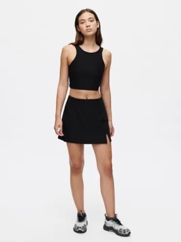 Outdoor Voices Women's Warmup 2.5" Skort - Black Small | Breathable, Supportive Activewear thumbnail 5