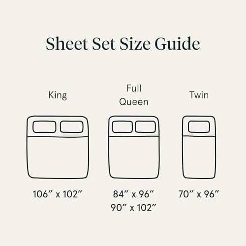 Tuft & Needle Queen Supima Cotton Percale Sheet Set | Breathable & Soft 200TC, Gray Quill thumbnail 5