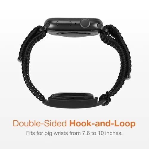 BandSmith Nylon Sport Combo Replacement Band with Case for WHOOP 5.0 & Apple Watch | Dual-Device Nylon Strap 42-49mm thumbnail 3