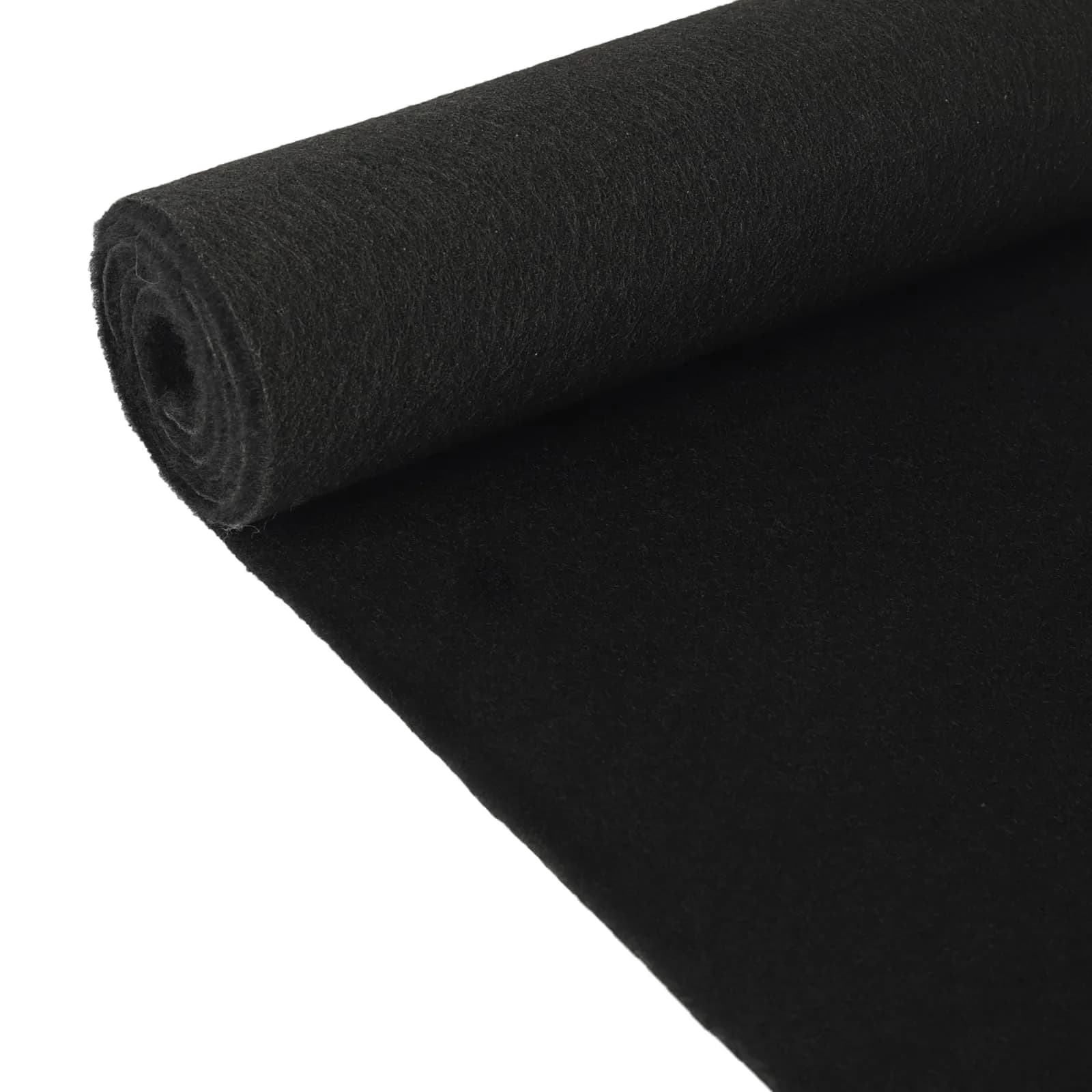 KEPYDRMTF Black Underfelt Carpet for Speakers & Auto 1.2m x 1.8m | Durable Polyester Fabric - main product image