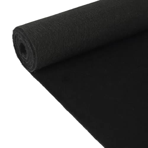 KEPYDRMTF Black Underfelt Carpet 1.8m x 2.4m (71in x 94in) | Durable Fabric for Speaker Boxes & Auto Interiors thumbnail 1