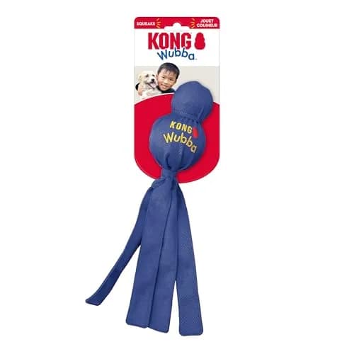 KONG Squeakair Balls (6 Pack) - Medium Dog Toy Premium Squeak Tennis Balls, Gentle on Teeth | Fetch Toy thumbnail 7