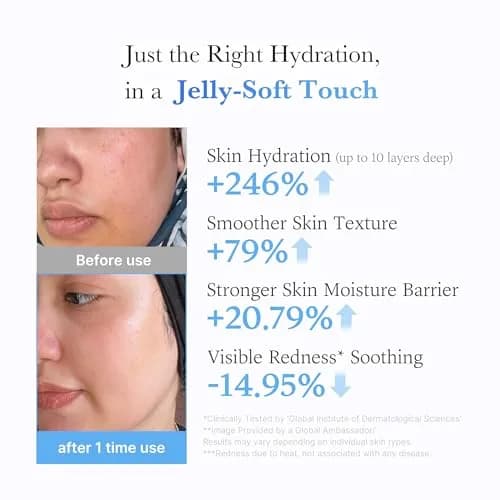 medicube Jelly Cream with Hyaluronic Acid, Ceramides, Peptides 50ml (1.69 Fl Oz) | Long-Lasting Hydration for All Skin Types thumbnail 4
