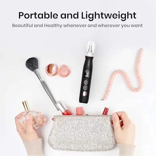 HSKAI Professional Electric Nail File Drill 50-Piece Set | Cordless Rechargeable with LED Display thumbnail 8