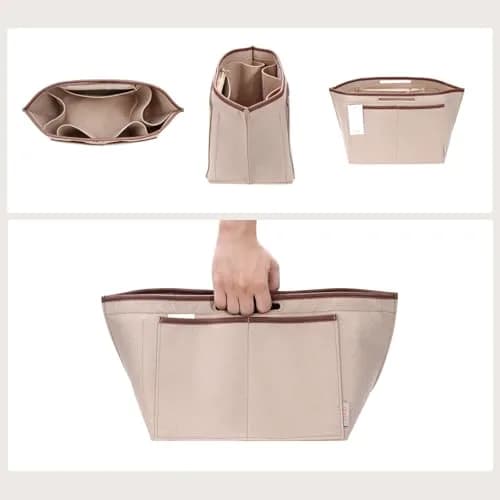 ZTUJO Premium Felt LongChamp Organizer Insert | Compatible with Longchamp Le Pliage Small & Xtra thumbnail 2