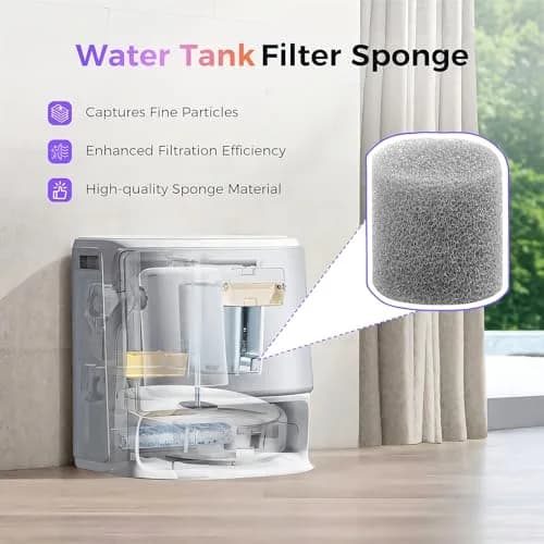 BTRSOLUS 16 Pcs Accessories Kit for NARWAL FLOW Robot Vacuum | Zero-Tangling Floating Brush, Dust Bags, Filters, Mops, Side Brushes, Sponge Filters, Clean Tool thumbnail 8