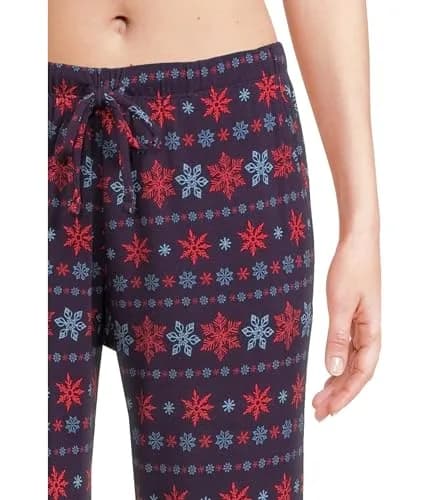 MeUndies Long Sleeve Modal PJ Set Fair Isle Flurry Large | Cozy, Breathable & Sustainable (70-120c) thumbnail 4