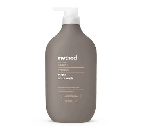 method Men’s Body Wash Cedar + Cypress 828ml (28 fl oz) | Hydrating Formula for All Skin Types thumbnail 1