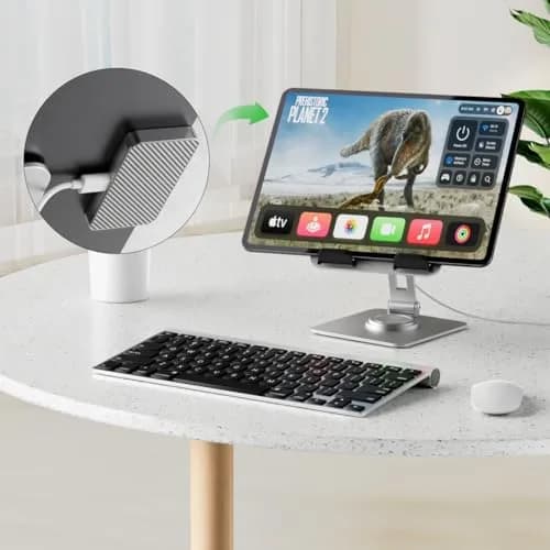 KOOVIVA Magnetic Wireless Charger for iPad Pro 11-inch M4/M5 (2024/2025) | 18W Fast Charging Smart Connector Pad thumbnail 5