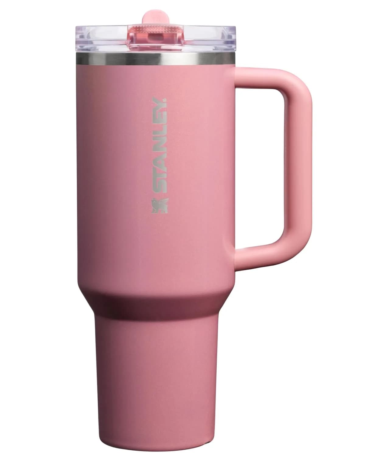 STANLEY Quencher ProTour Flipstraw Tumbler 40 oz Port Shimmer | Insulated Stainless Steel Cup with Handle & Built-in Straw - main product image