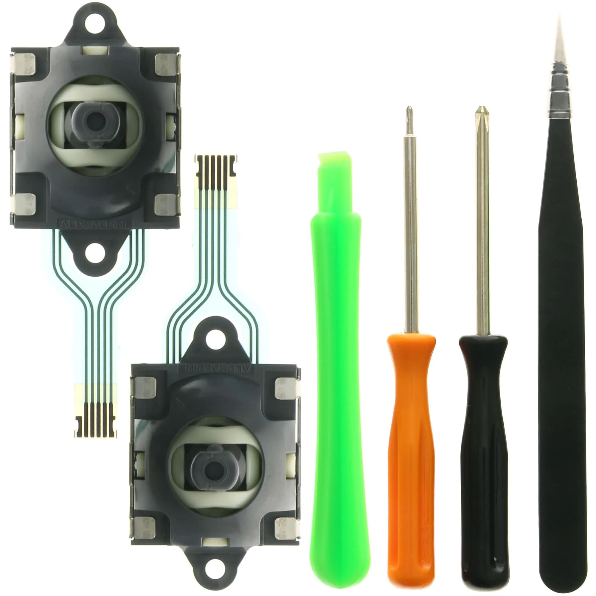 TRADOCK Joystick Thumb Stick Replacement for ROG Ally RC71L, GPD Win 3/4, Pico 2/3 Controllers (2-Pack, Gray) - main product image