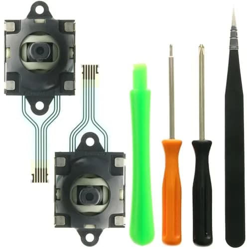 TRADOCK Joystick Thumb Stick Replacement for ROG Ally RC71L, GPD Win 3/4, Pico 2/3 Controllers (2-Pack, Gray) thumbnail 1