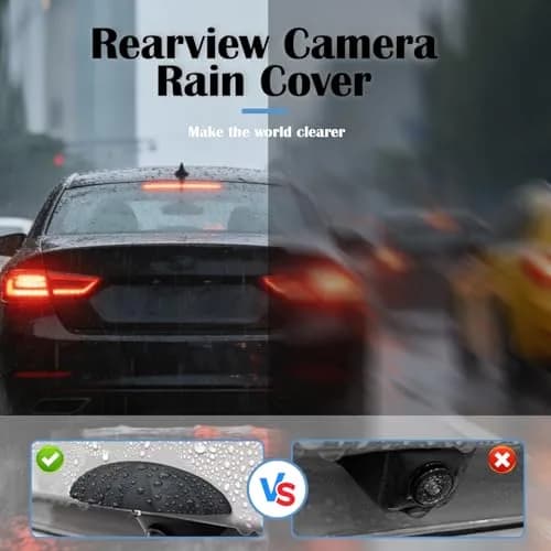 TFNBNG Rear Camera Rain Cover Waterproof Silicone | Heavy Rain Protection & Easy Install thumbnail 6