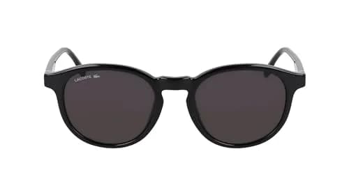 Lacoste Unisex Adult Sunglasses L6030S/N - Black | Rounded Elegant Fit with UV Protection thumbnail 1