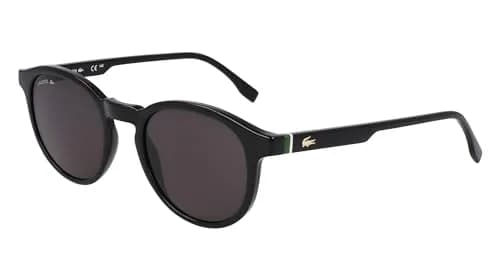 Lacoste Unisex Adult Sunglasses L6030S/N - Black | Rounded Elegant Fit with UV Protection thumbnail 2