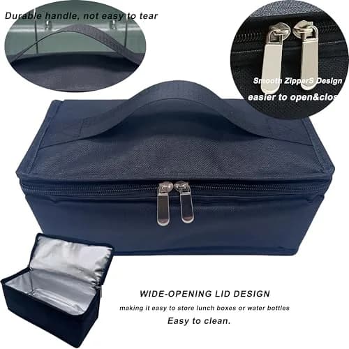 dtylean Insulated Bag for Stanley Classic Lunch Box 5.5qt (5.2L) | Waterproof Leakproof Cooler Bag thumbnail 8
