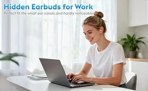 GreatQIQI Sleep Earbuds Small & Feather-Light Bluetooth 5.4 for Side Sleepers thumbnail 4