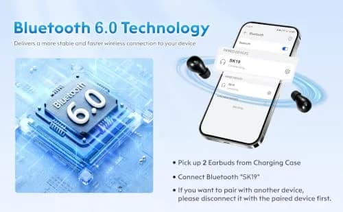 GreatQIQI Mini Sleep Earbuds Bluetooth 6.0 Small & Invisible for Side Sleepers thumbnail 5