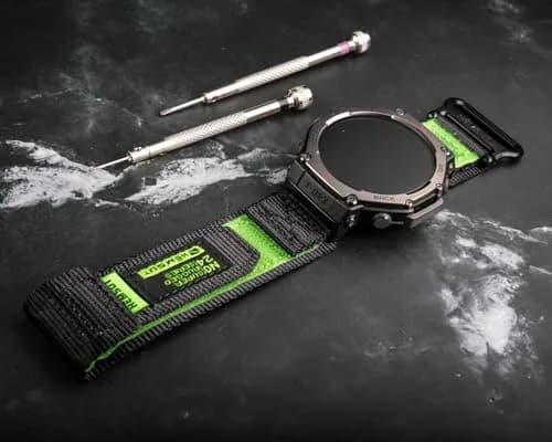torbollo Watch Bands Compatible with Amazfit T-Rex 3 Pro 48mm | Soft Sport Nylon Strap Adjustable Wristbands thumbnail 3
