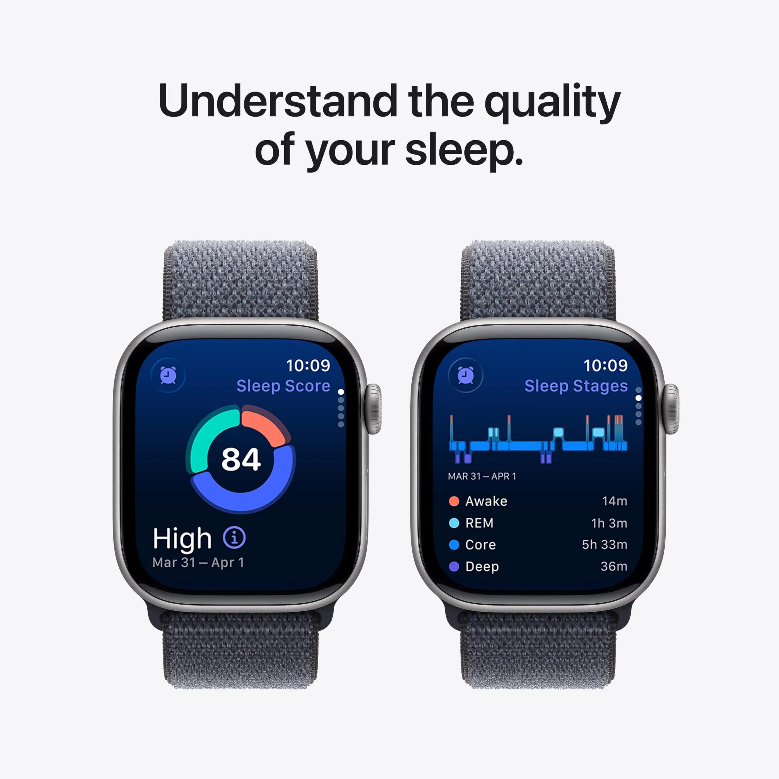 Apple Watch Series 11 GPS + Cellular 46mm Jet Black Aluminum Case with Black Sport Band | Health & Fitness Tracking - view 3