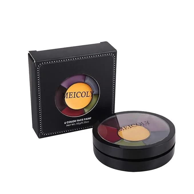 MEICOLY 3-Pack 6-Color Bruise Wheel SFX Makeup Kit | Realistic Trauma & Camo Face Body Paint - view 6
