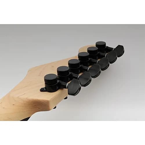 Musiclily Pro Single Locking Bass Tuning Peg 15:1 Ratio for Strat Tele Electric Guitar, Black | Sealed Die-Cast Zinc Alloy thumbnail 7
