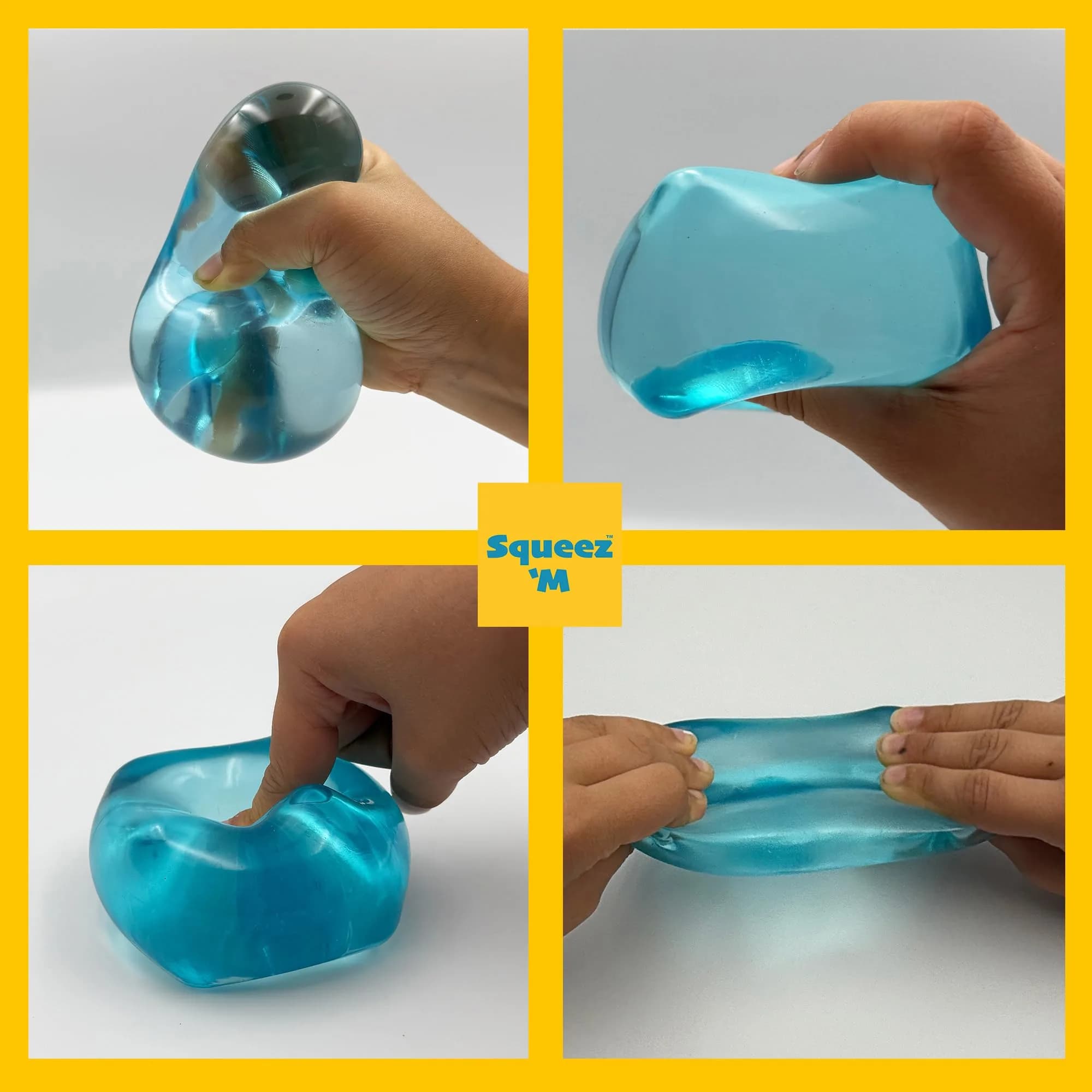 Squeez'M Big Block Sensory Cube | ASTM Certified 3+ for Kids & Adults - view 3