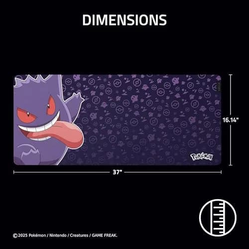 Razer Gigantus V2 XXL Gaming Mouse Pad, Gengar Edition | Officially Licensed Pokémon thumbnail 5