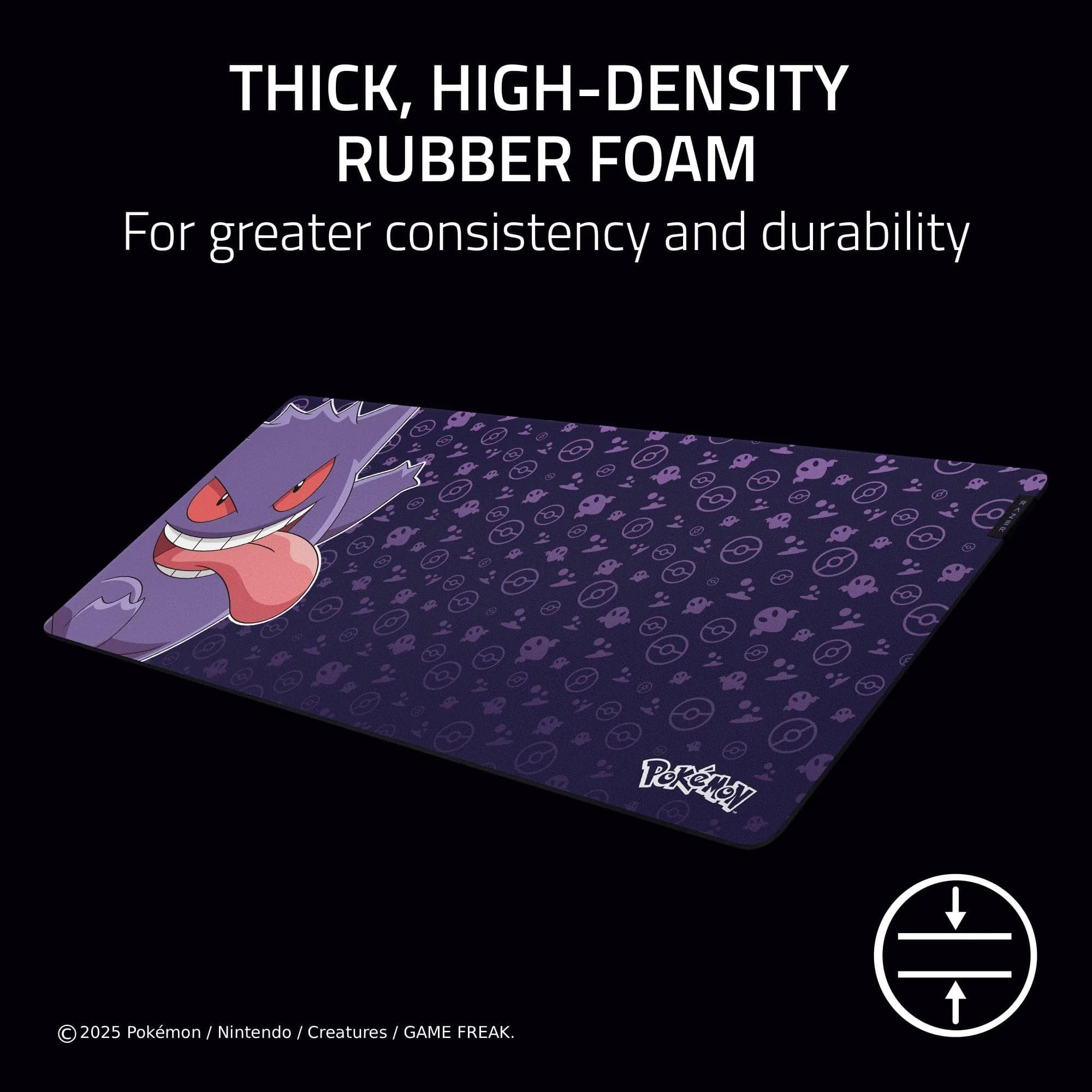 Razer Gigantus V2 XXL Gaming Mouse Pad, Gengar Edition | Officially Licensed Pokémon - view 3