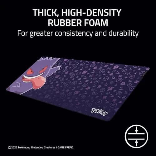 Razer Gigantus V2 XXL Gaming Mouse Pad, Gengar Edition | Officially Licensed Pokémon thumbnail 3