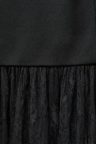 Lulus Lucille Strapless Lace Maxi Dress | Elegant Black Formal Gown, Medium thumbnail 3