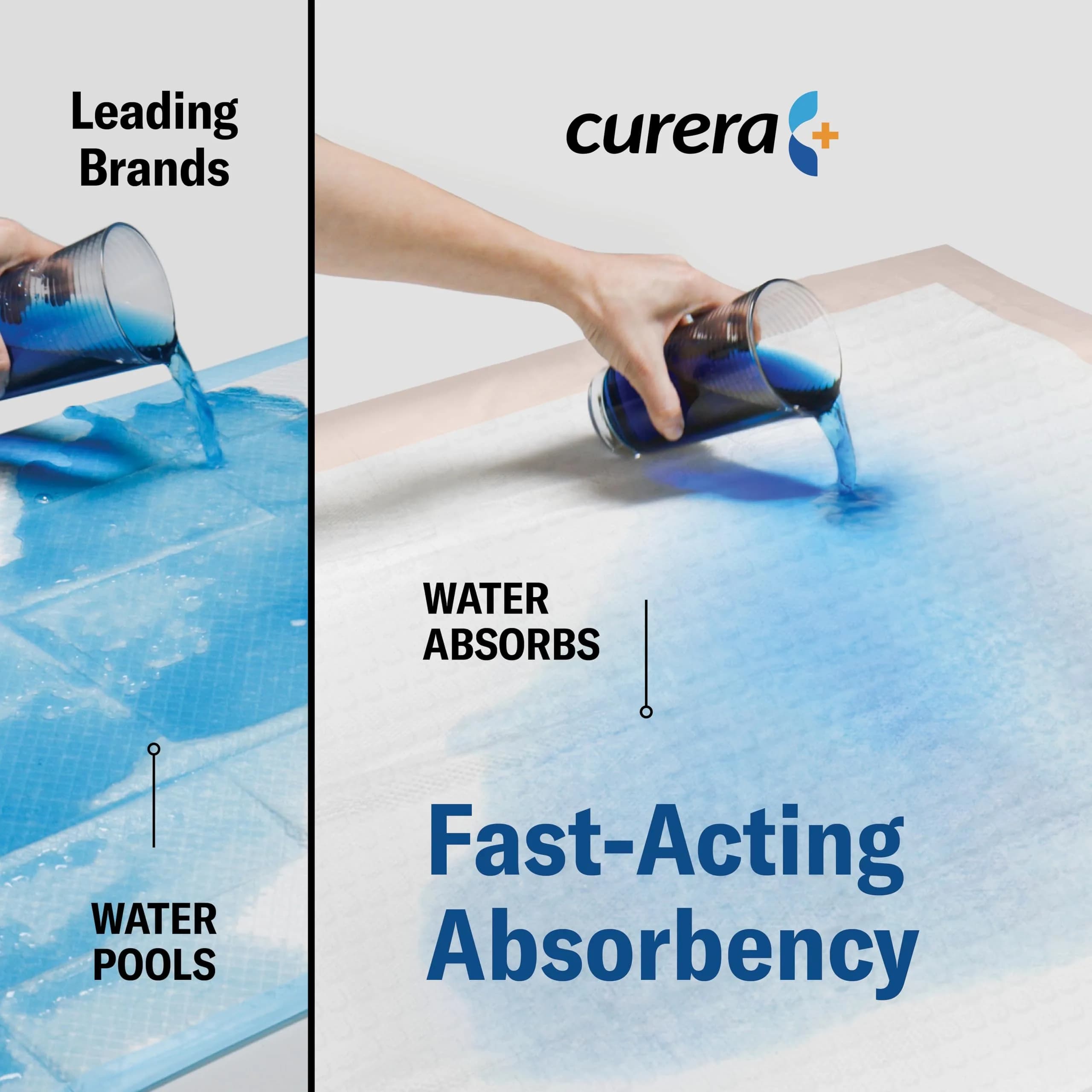 Curera Chucks Premium Disposable Underpads 30"x36" (25-Pack) | Hospital-Trusted Super Absorbent Protection - view 6