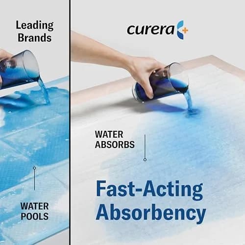 Curera Chucks Premium Disposable Underpads 30x36 (25-Pack) | Hospital-Grade Leak Protection thumbnail 6