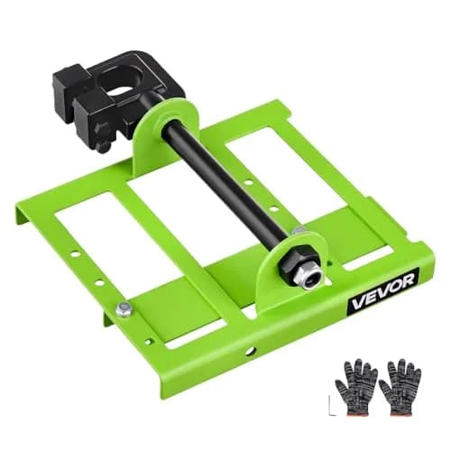 VEVOR Chainsaw Mill 1.5 kg (3.3 lb) | Adjustable 2-6 inch Width Vertical Lumber Cutting Guide — Green