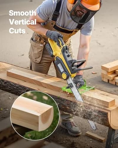 VEVOR Chainsaw Mill 1.5 kg (3.3 lb) | Adjustable 2-6 inch Width Vertical Lumber Cutting Guide thumbnail 3