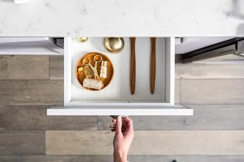 Duck Select Grip Shelf Liner Light Grey 28cm (11in) x 7.3m (24ft) | Non-Adhesive Grip for Kitchen Cabinets & Drawers thumbnail 5
