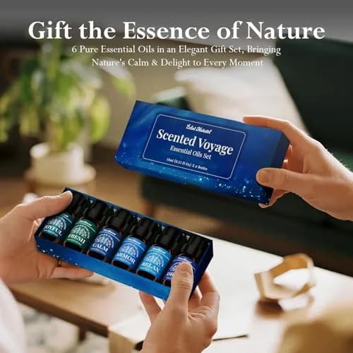 Éclat Naturel Essential Oil Set, 6 x 10ml | Aromatherapy & DIY Blends for Home & Crafts thumbnail 6