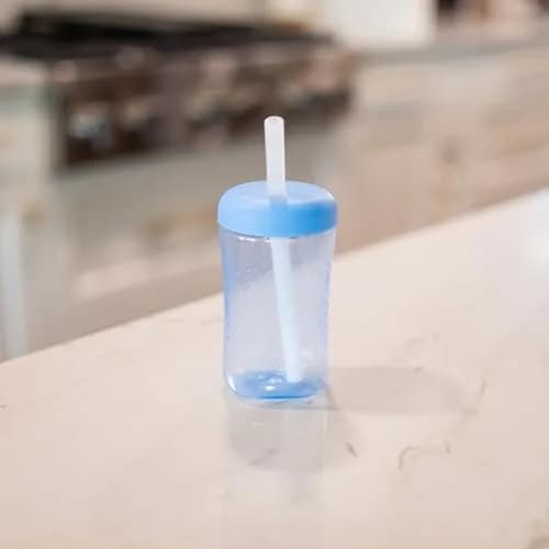 The First Years Squeeze & Sip Straw Cups - 200ml (7 Fl Oz) - 3 Count | Spill-Proof Training for Toddlers 6+ Months thumbnail 8