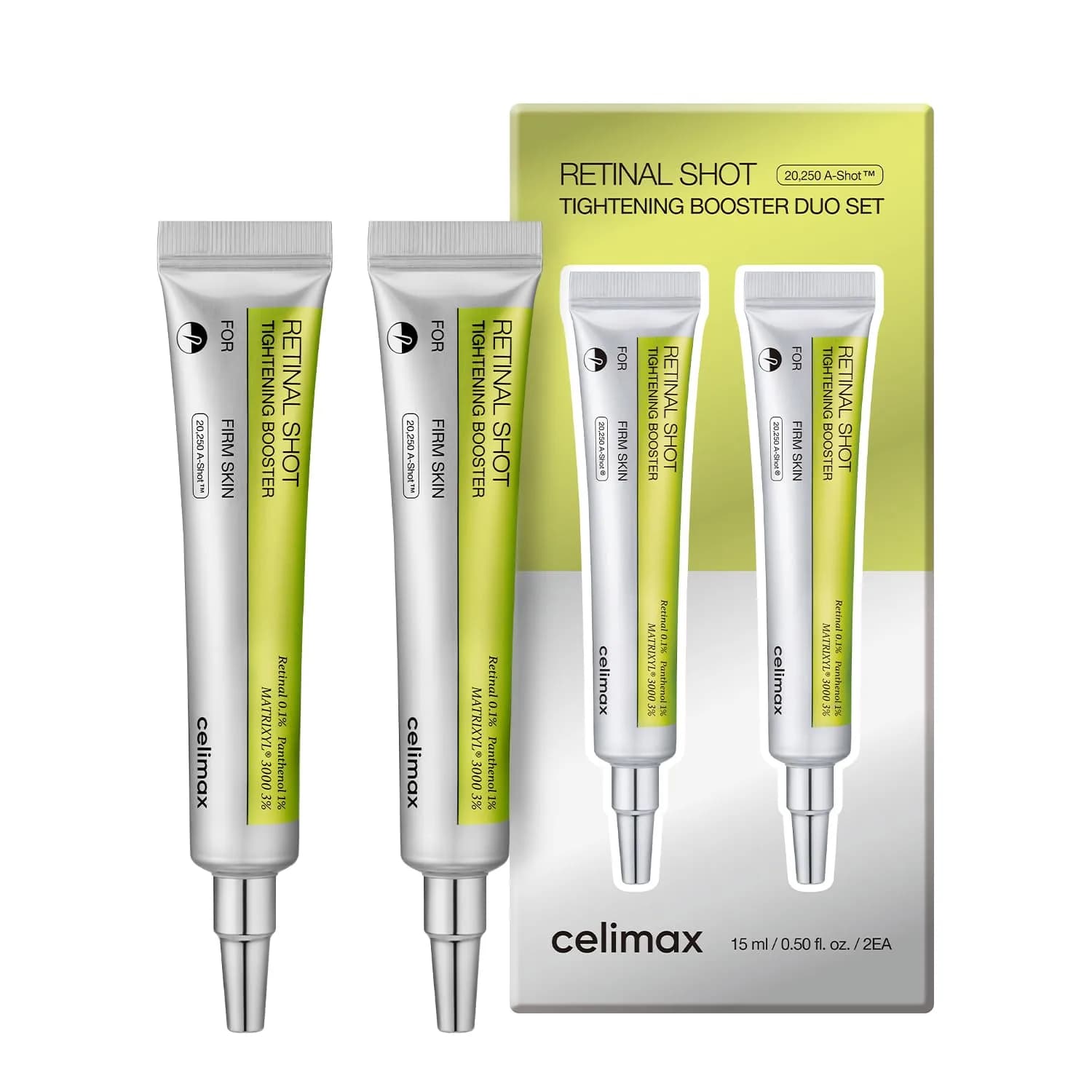 celimax The Vita A Retinal Shot Tightening Booster Serum with 0.1% Retinal & Matryxyl 3000, 1.0 Oz | Korean Skin Care - main product image