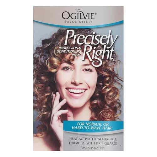 OGILVIE Precisely Right Professional Conditioning Perm Kit for Men & Women 4 Pc | Heat-Activated, Drip Guard, Color-Safe thumbnail 2