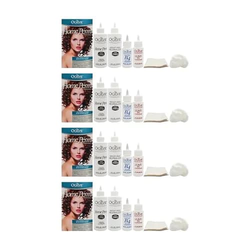OGILVIE Salon Styles Home Perm The Original 4 Pc | Extra Body, Lasting Curls & Waves for Color Treated, Normal Hair thumbnail 1