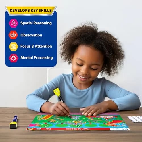 Skillmatics Search and Find PAW Patrol Edition Activity Mats | 6 Wipe-Clean Mats, 2 Markers, 1 Duster, 1 Certificate thumbnail 6